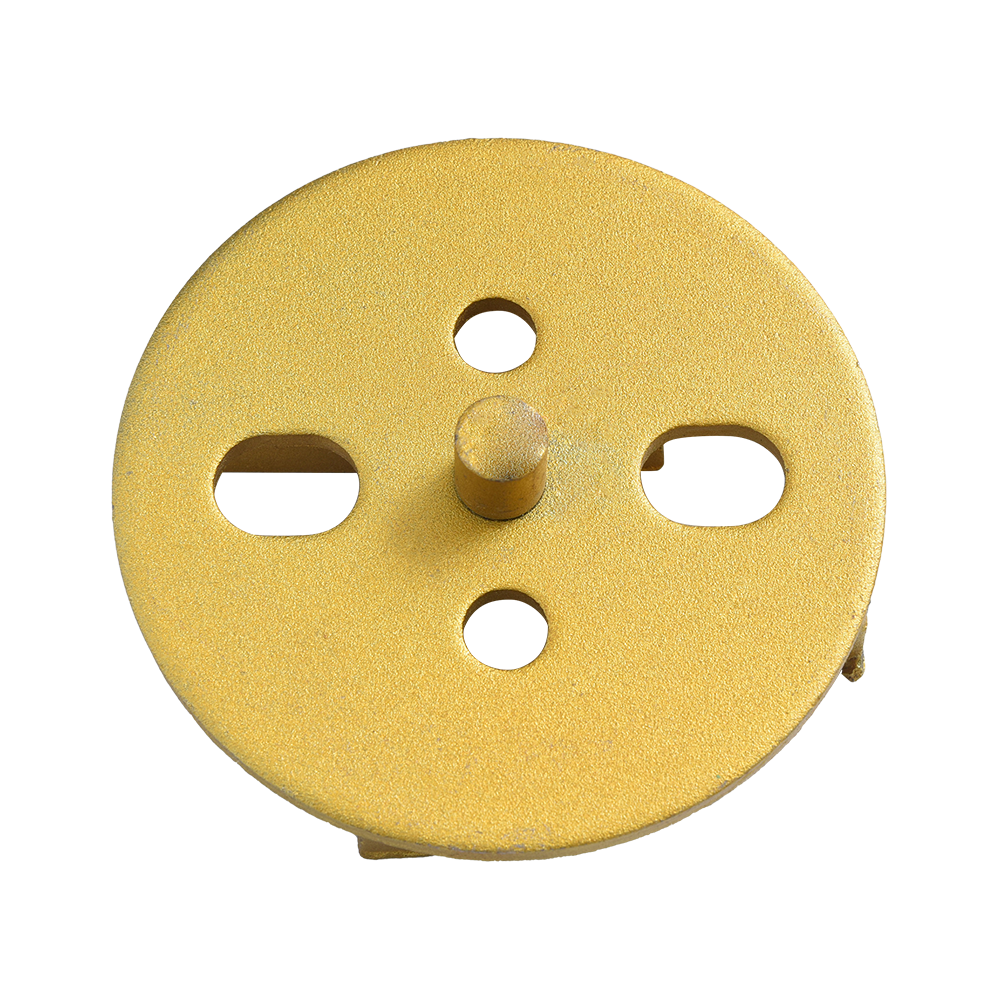 #120 평범한 5 개의 구멍과 4 개의 이빨 (기둥 포함) 바닥 다이아몬드 커터 헤드