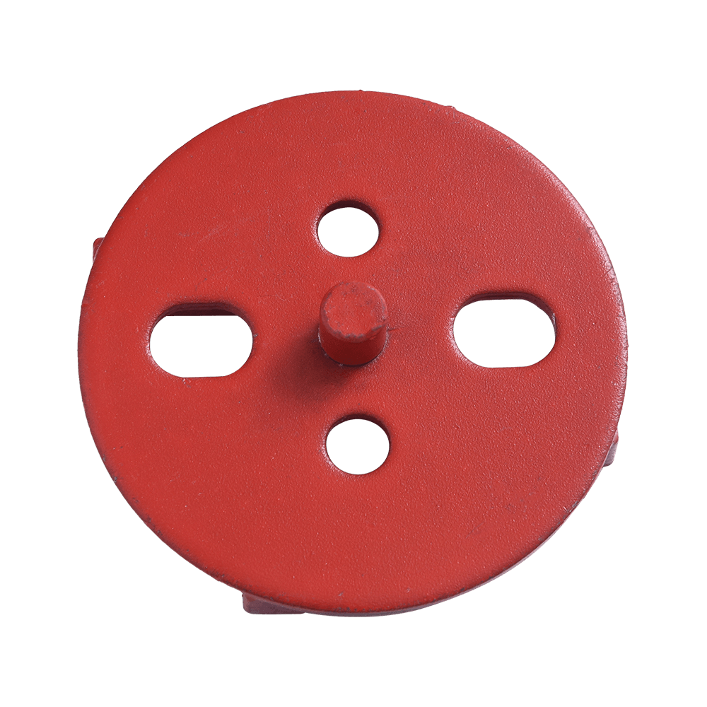 #30 평범한 5 개의 구멍과 4 개의 이빨 (기둥 포함) 바닥 다이아몬드 커터 헤드