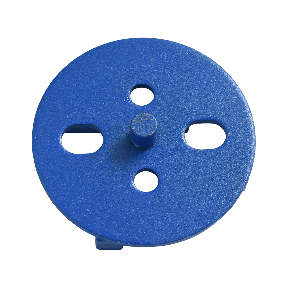 #50 평범한 5 개의 구멍과 4 개의 이빨 (기둥 포함) 바닥 다이아몬드 커터 헤드